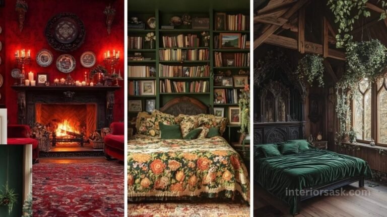 18 Dark Cottagecore House Interiors ideas