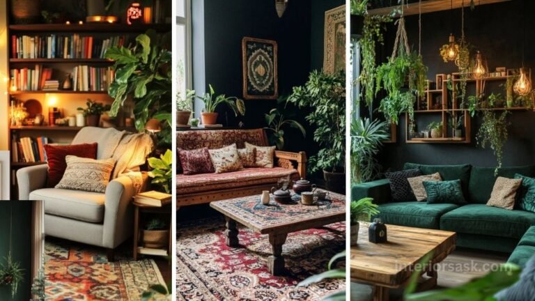 25 Moody Boho Living Room Ideas