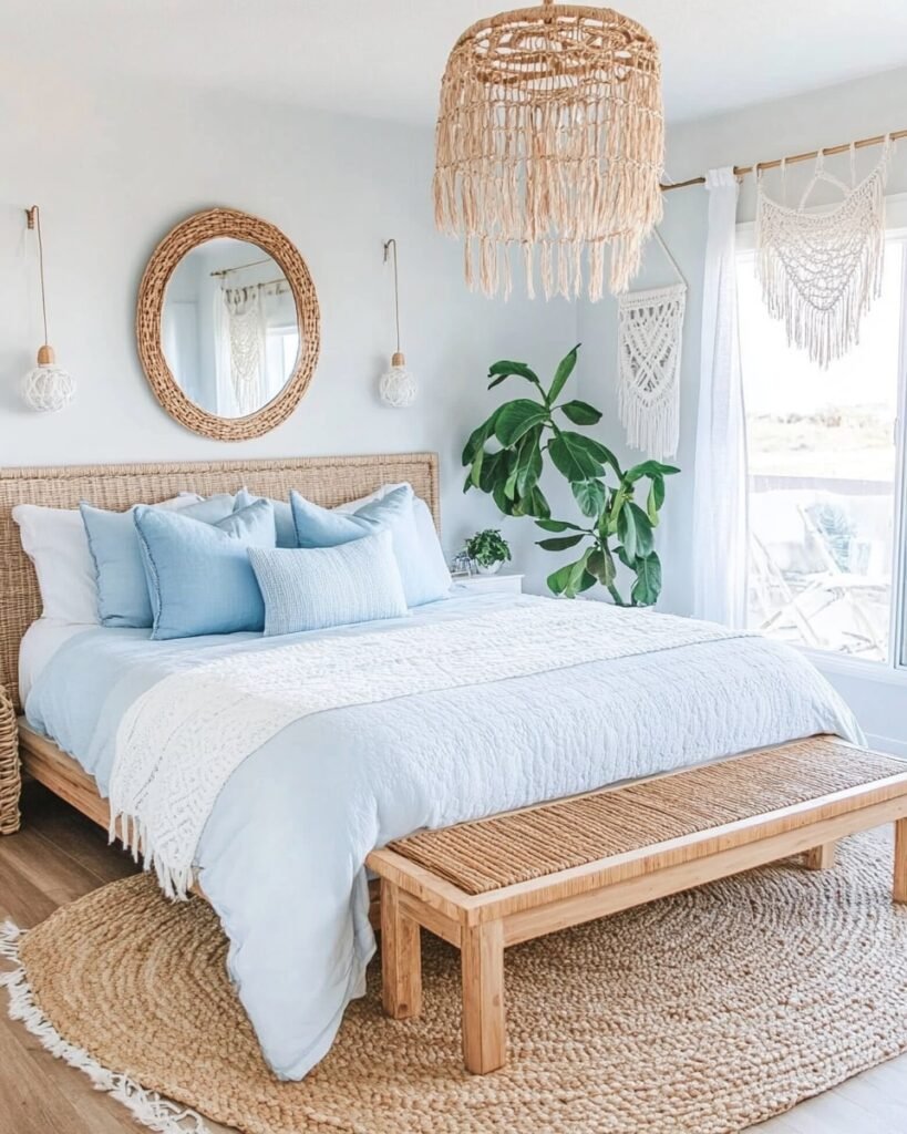 Light-Filled Bedroom