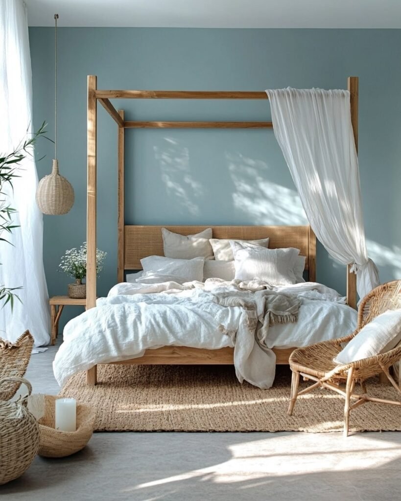 Serene Canopy Bedroom