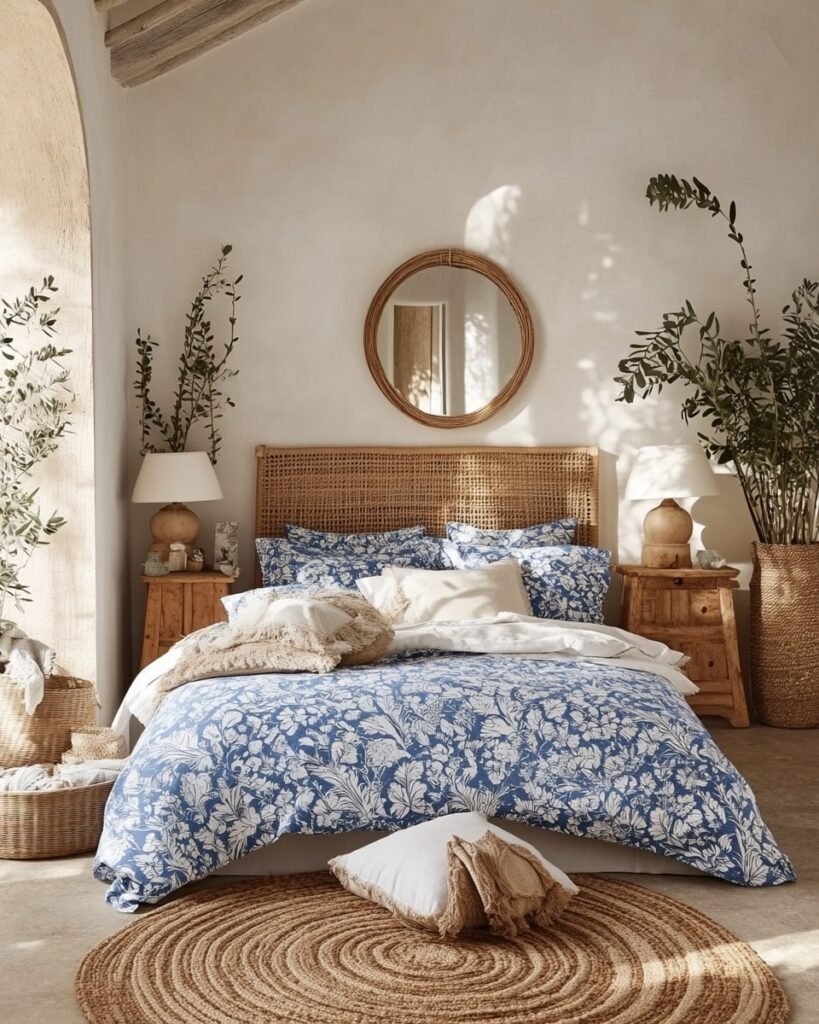 Soft Blue Florals