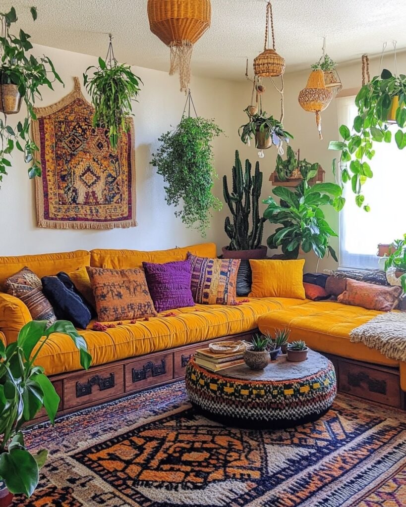 Cozy Earth-Toned Living Room