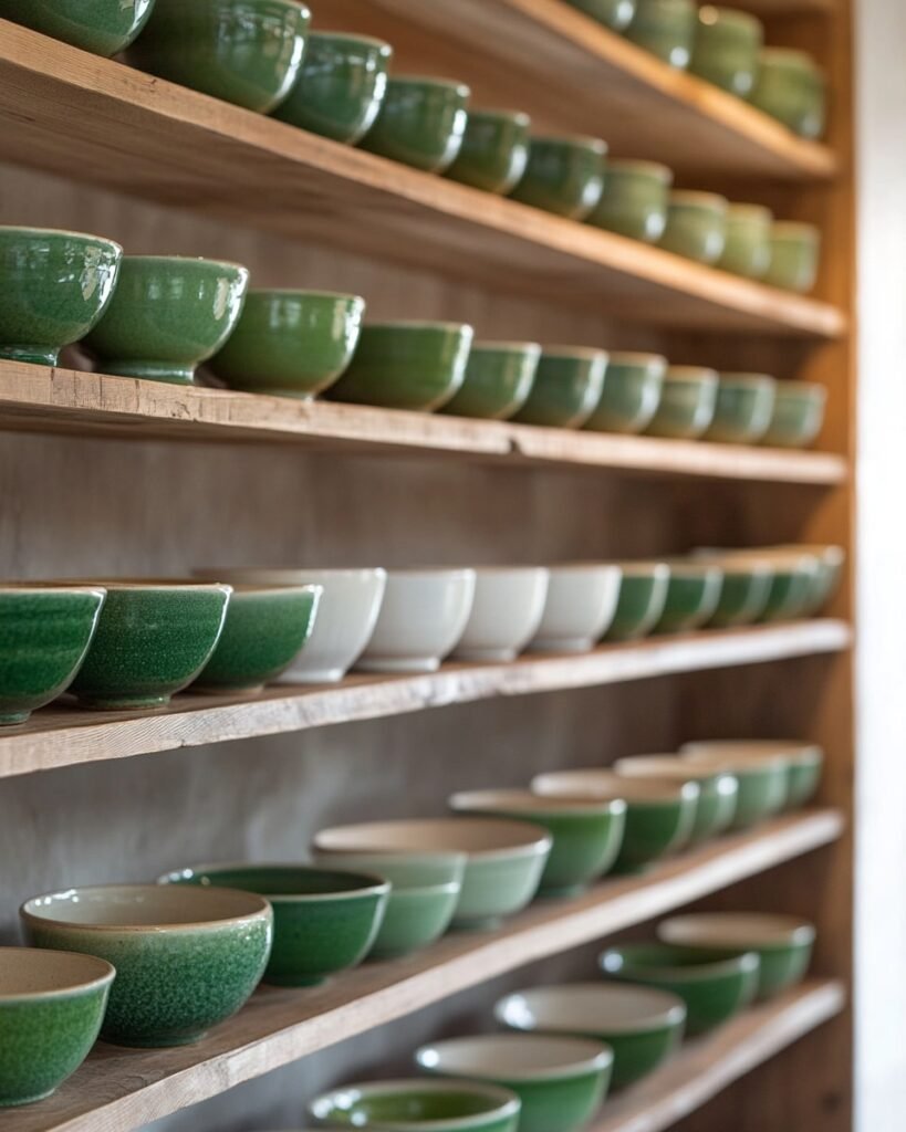 Display of Artisan Greenware