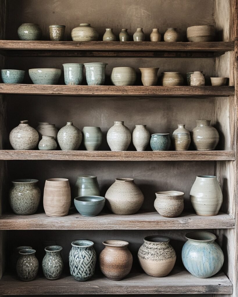 Rustic Wooden Shelves