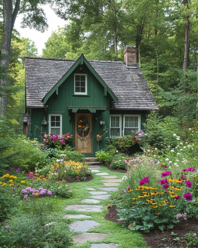 Lush Flower Pathway
