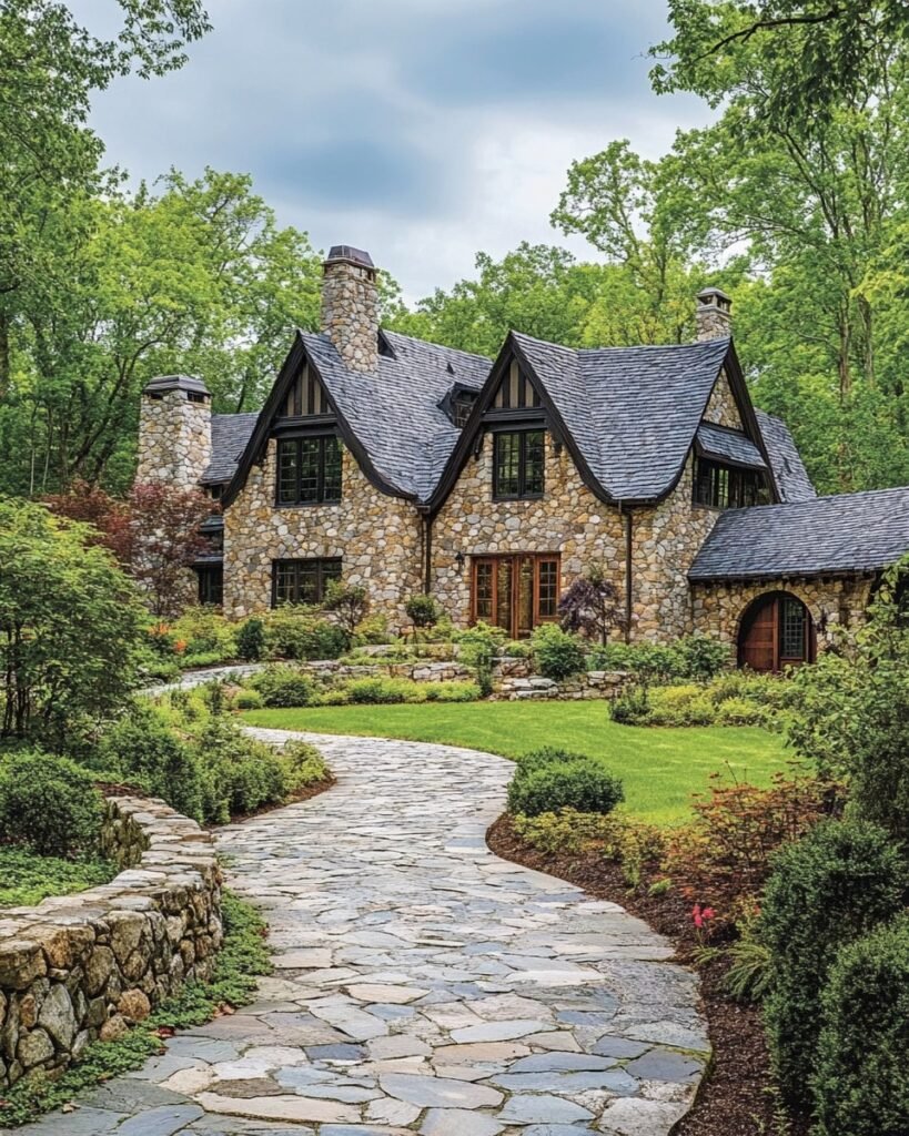 Whimsical Stone Manor