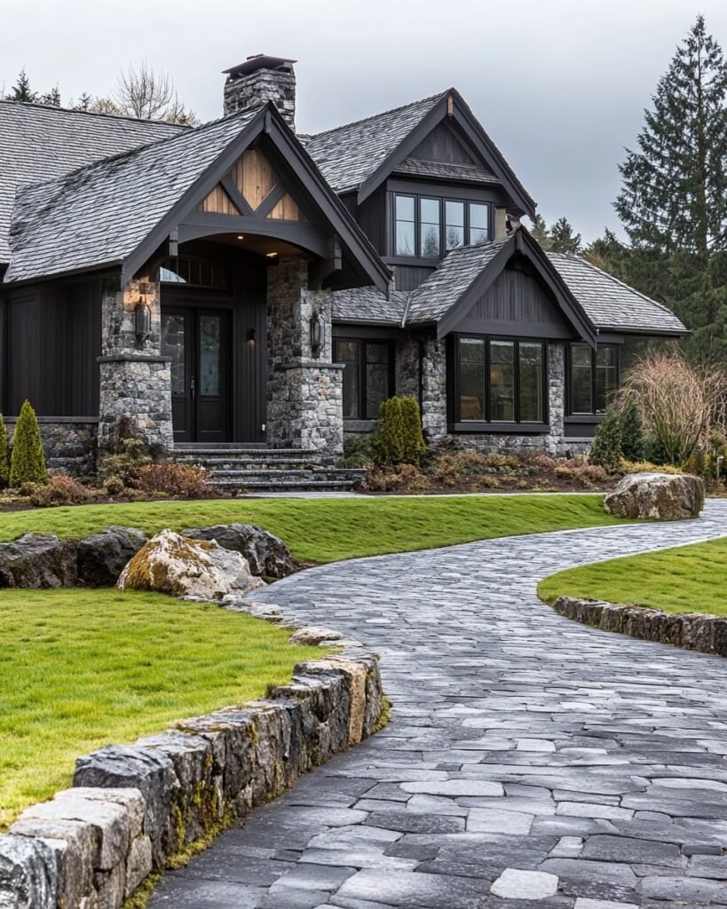 Gothic Retreat in the Woods