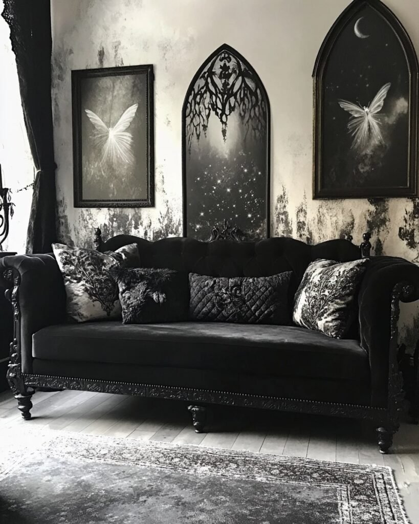 Moonlit Gothic Fairycore Lounge