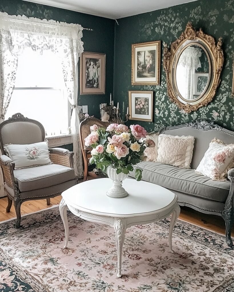 Victorian Garden-Inspired Sitting Room