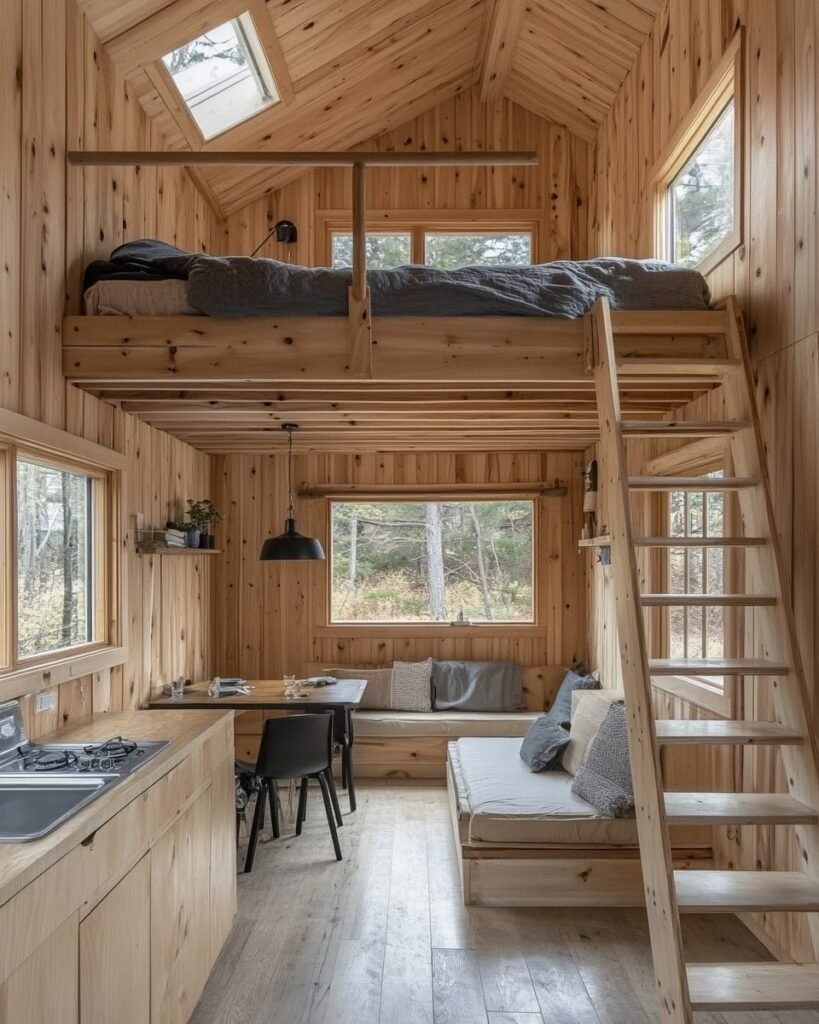 Rustic Loft Dorm