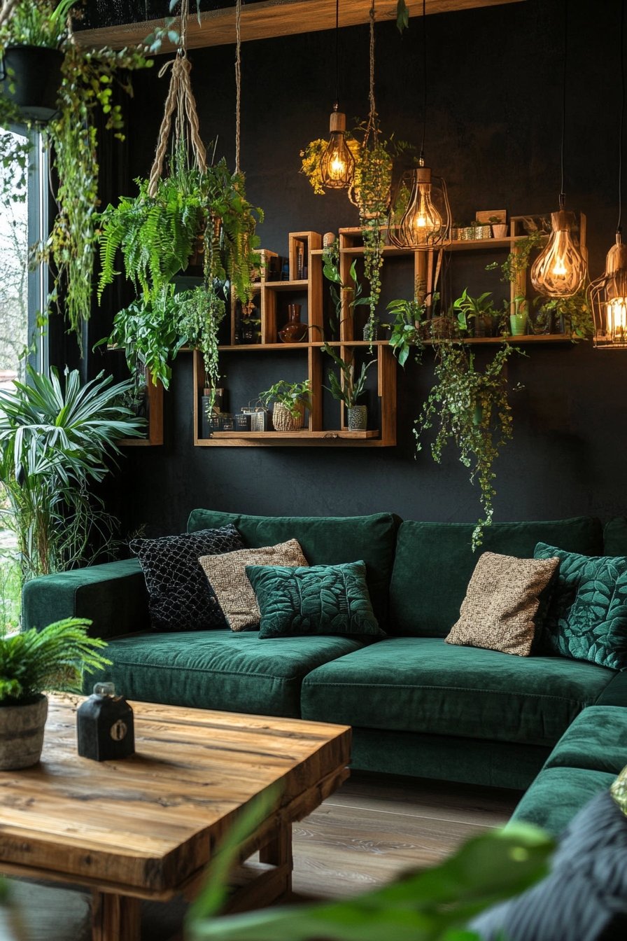 Plants and Fairy Lights