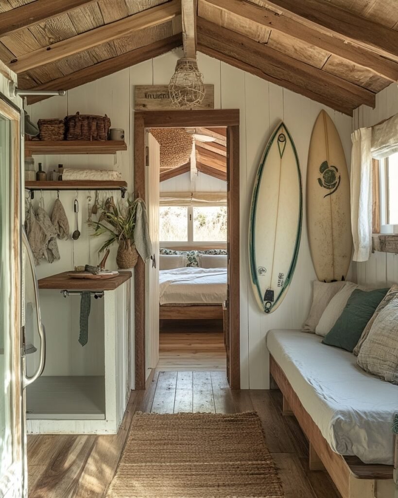 Rustic Wood and Coastal Decor