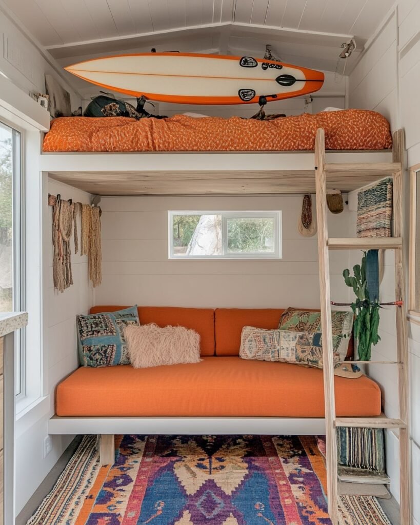 Modern Boho Surf Loft