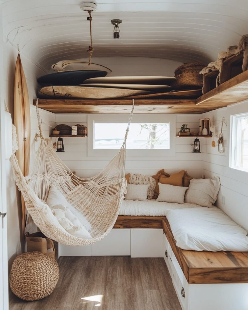 Hammock Lounge and Neutral Tones