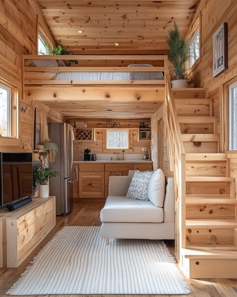 Cabin Aesthetic with a Modern Twist