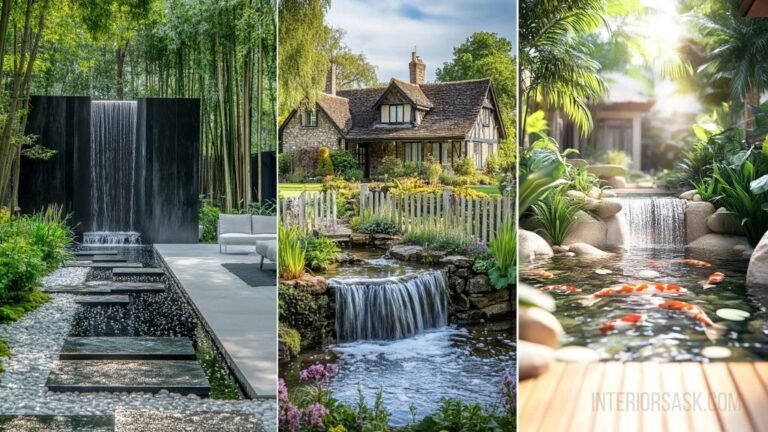 20 Small Ponds With Waterfall Ideas!