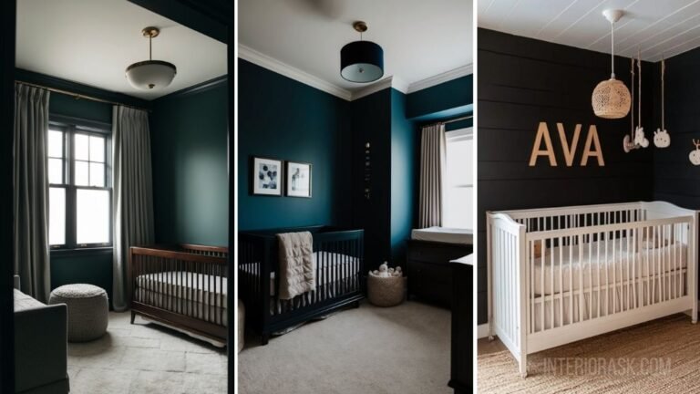Dark And Moody Nursery Ideas