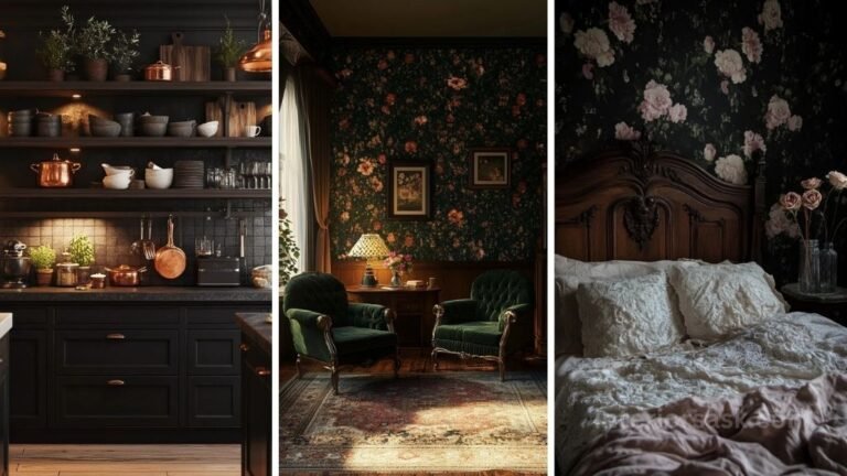 20 Dark Cottagecore House Interiors for a Moody Nostalgic Space