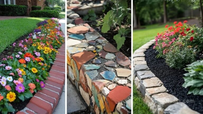 25 Stunning Flower Bed Edging Ideas to Transform Your Garden