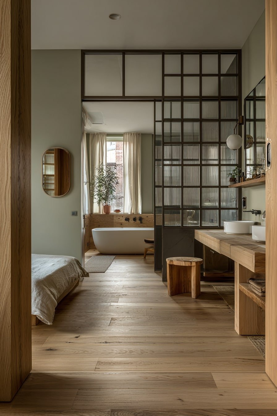 Bathroom Transition