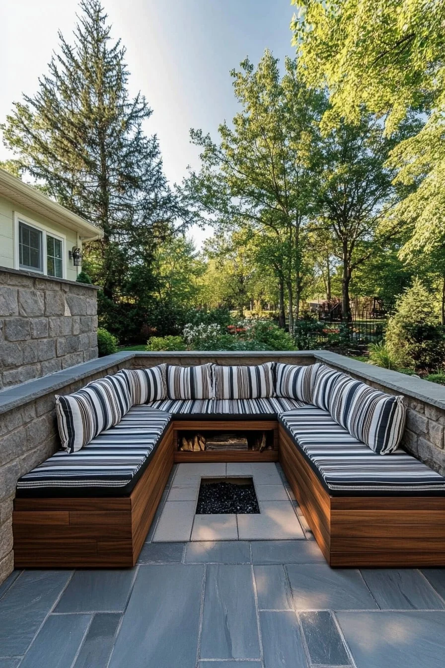 Built-In Seating with Storage