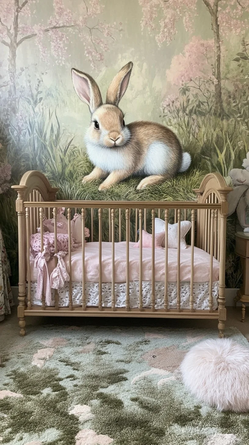 Bunny Meadow Nursery Theme