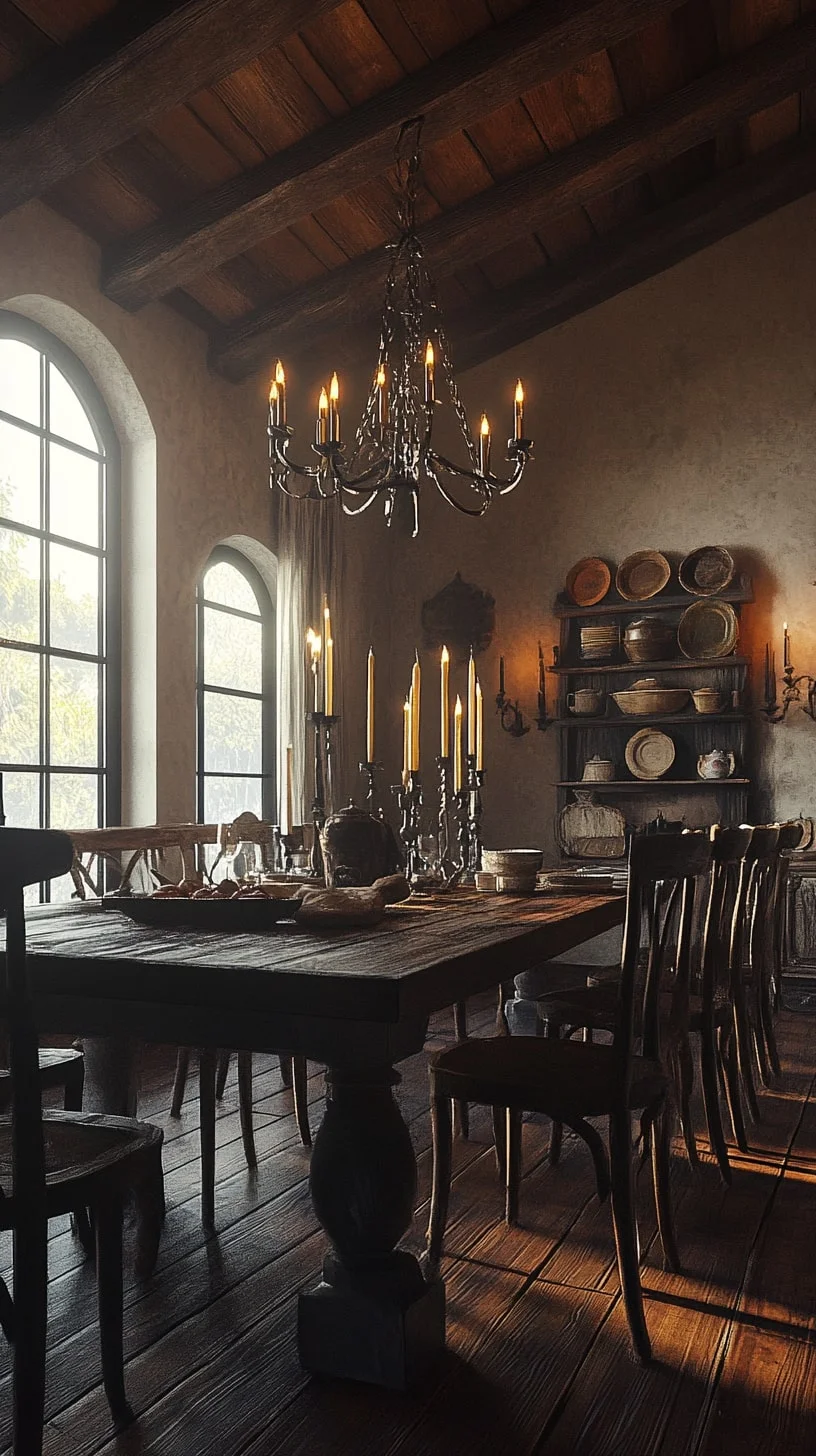 Candlelit Cottage Dining Room