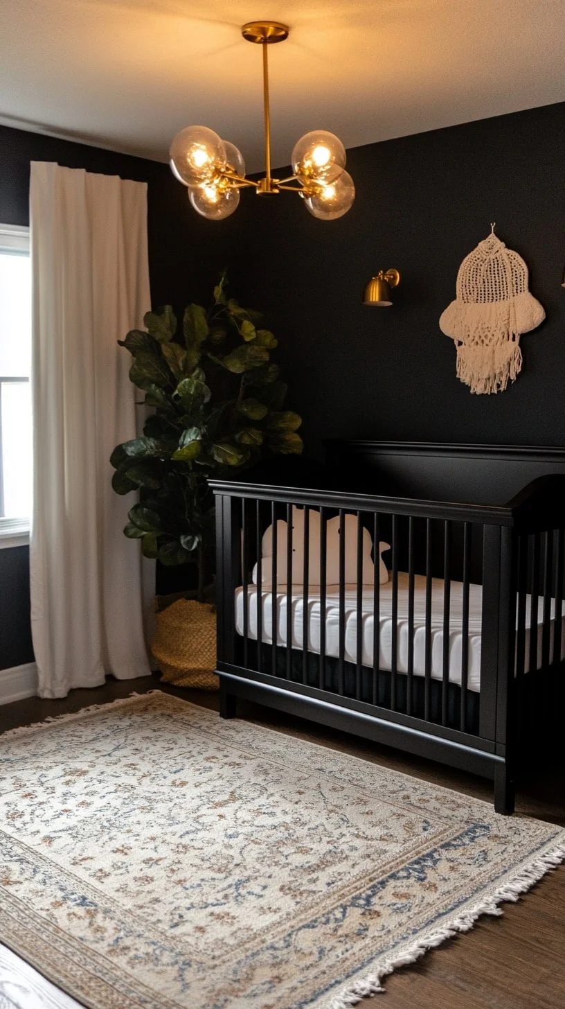 Charcoal Elegance Nursery