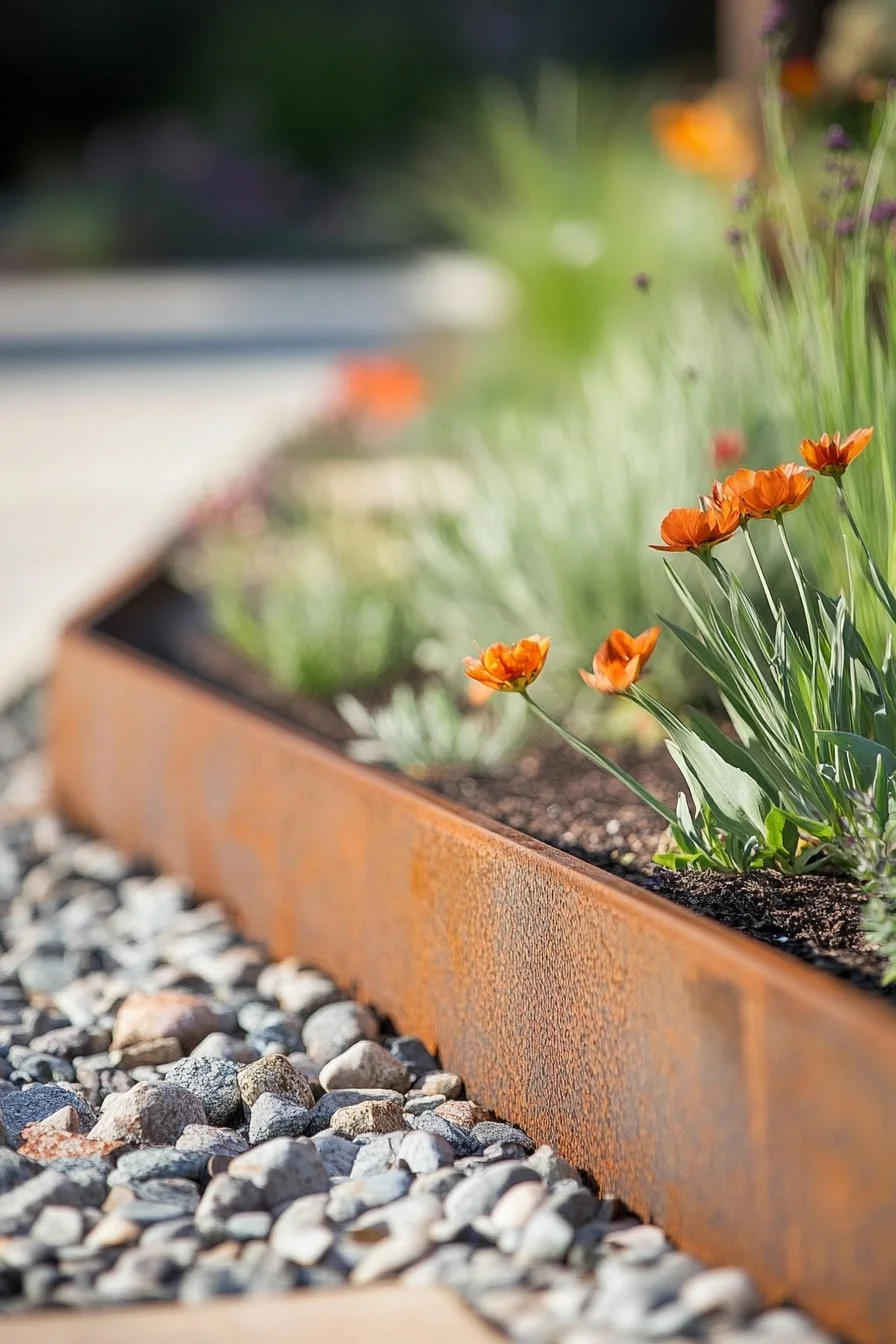 4. Corten Steel Edging