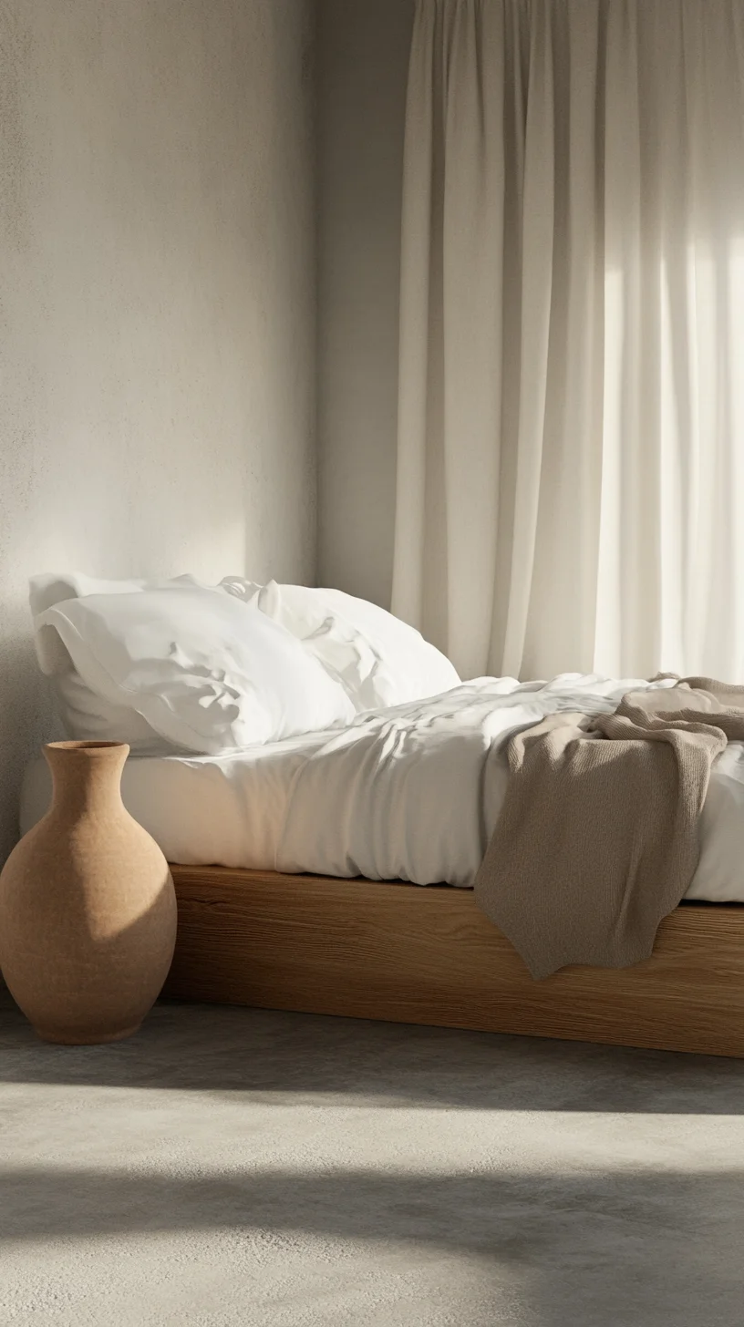 Earthy Minimalist Bedroom Ideas