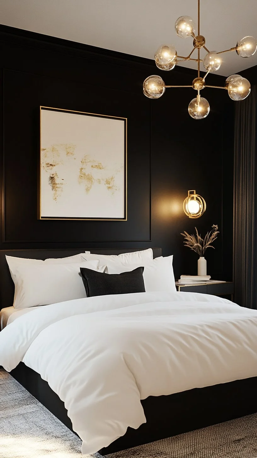 Elegant Black & Gold Twinscape