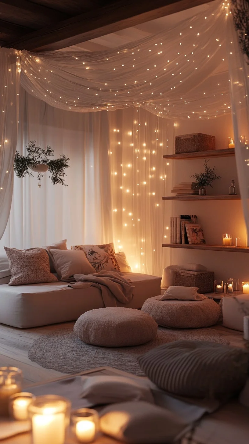 Glowing Canopy Lounge