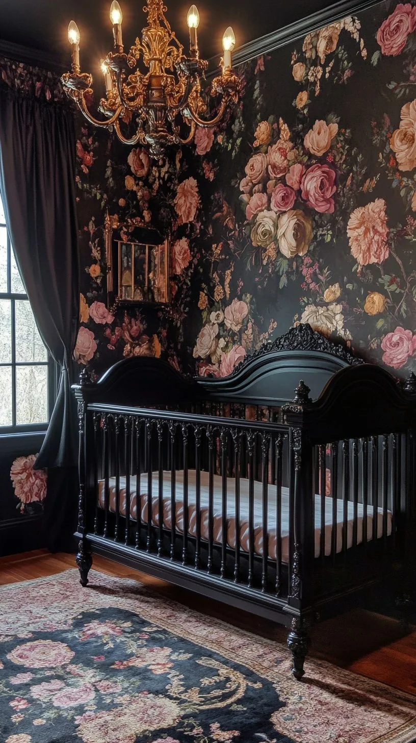 Gothic Romance Baby Room