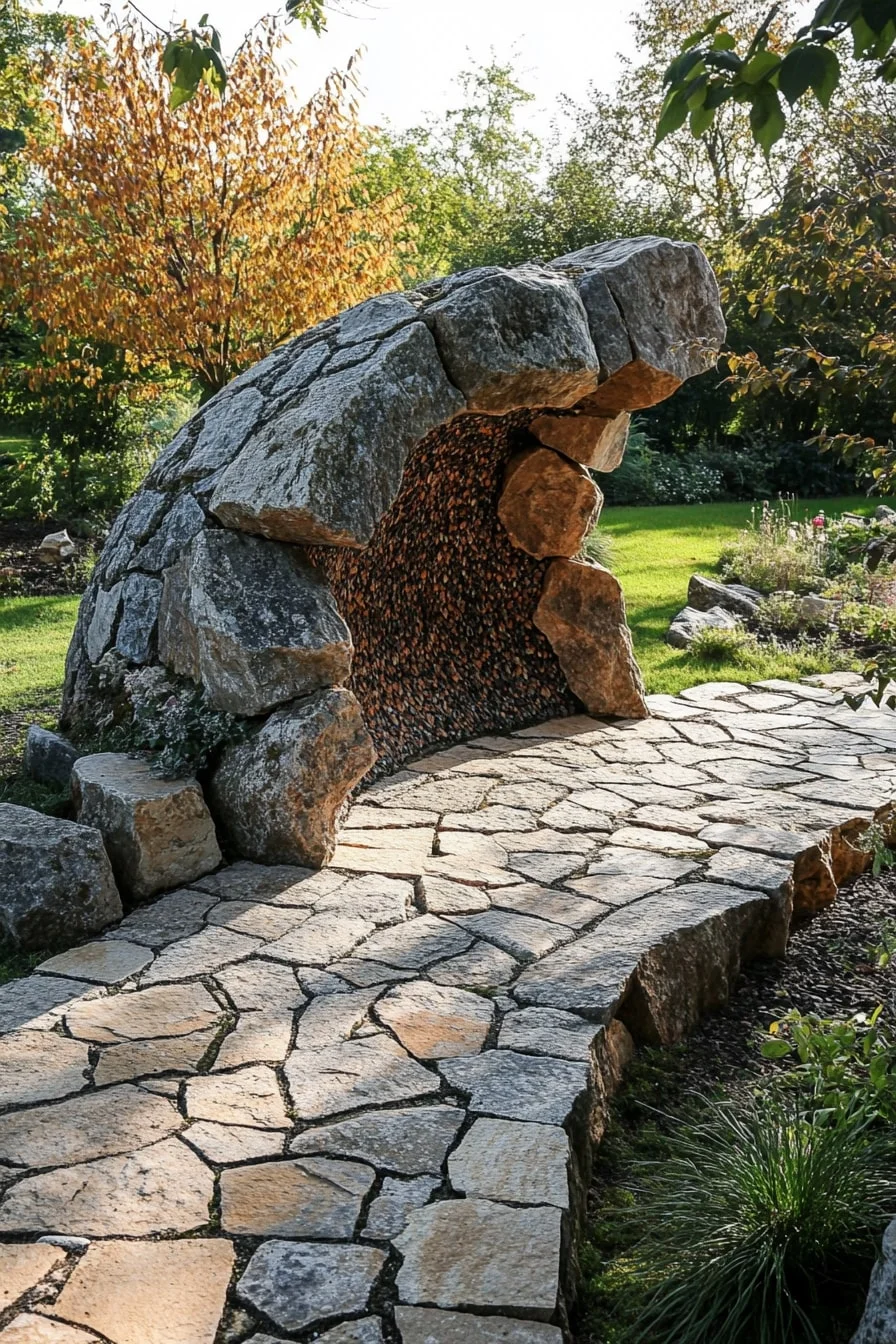 5. Irregular Boulder Edging