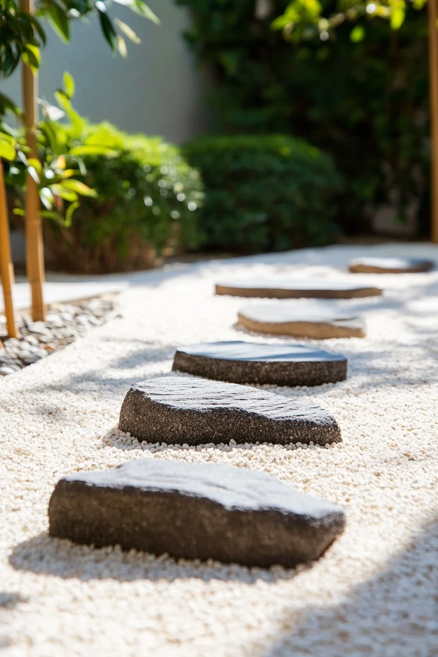 3. Japanese Zen Rock Arrangement