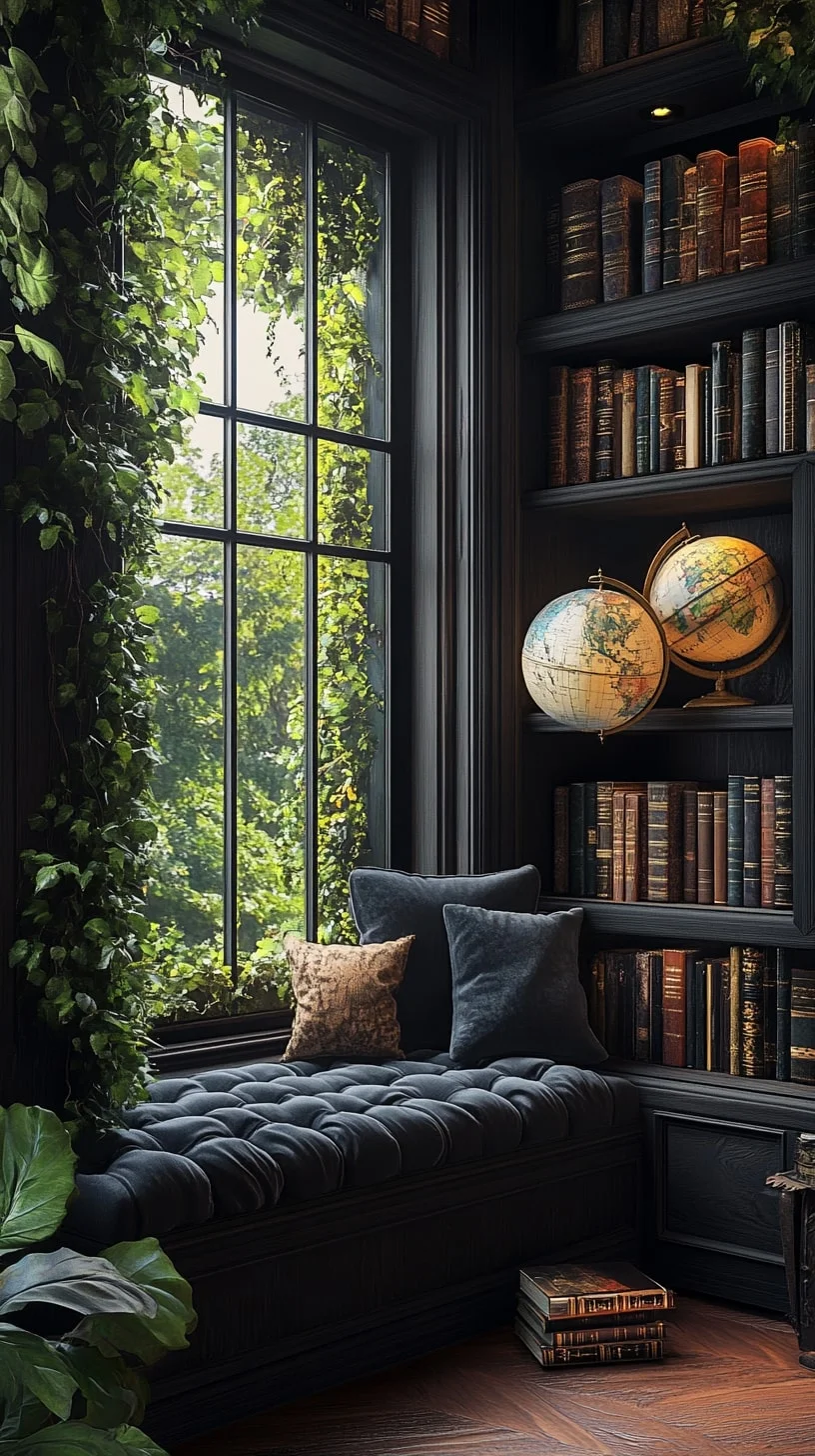 Library Nook with Old-World Soul