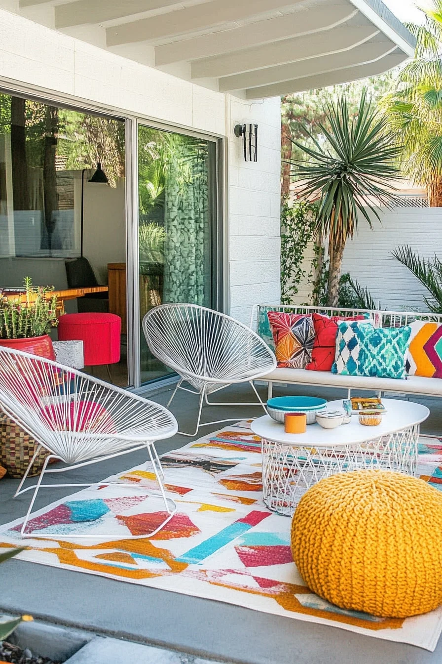 Mid-Century Wire Chairs