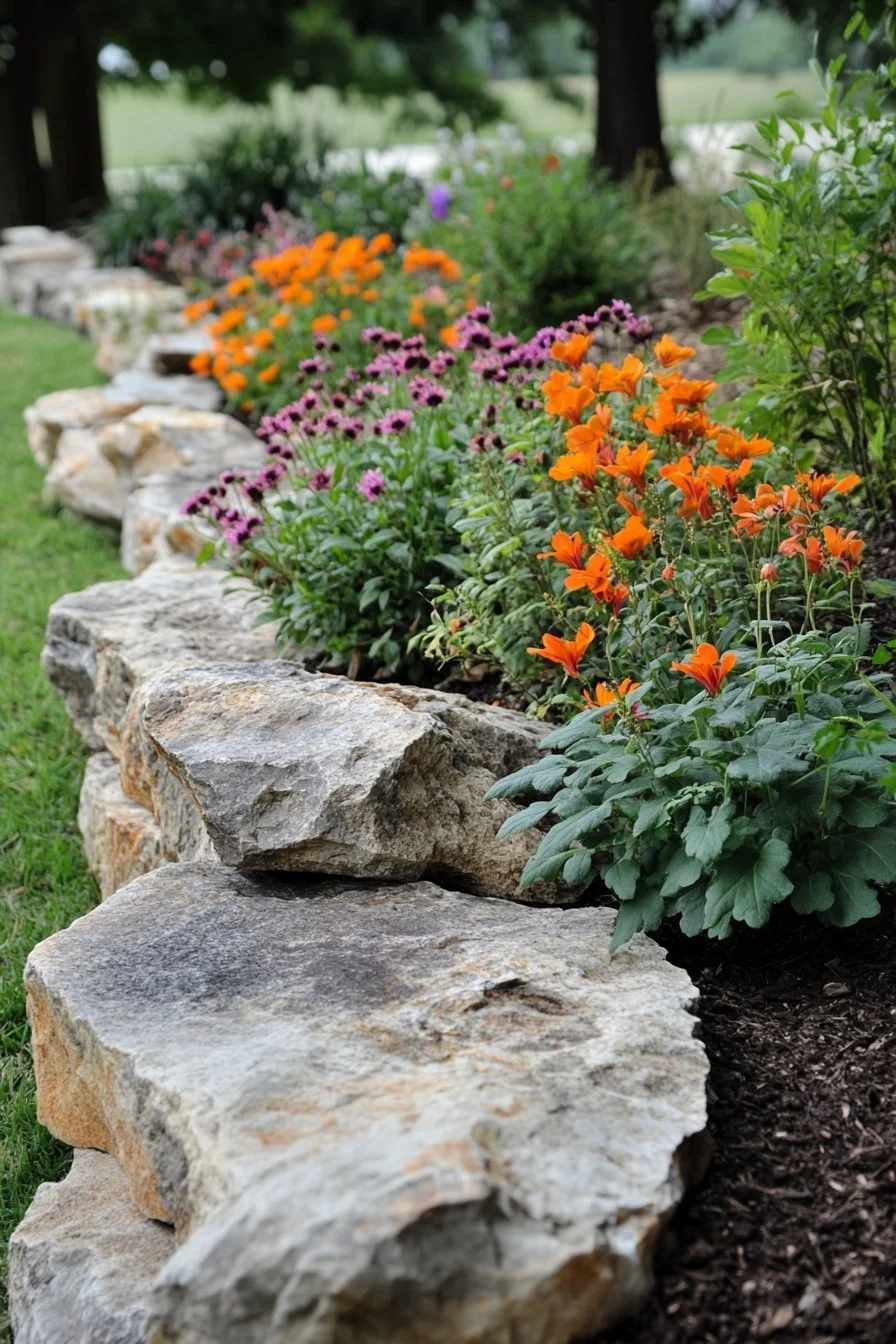 3. Natural Rock Edge