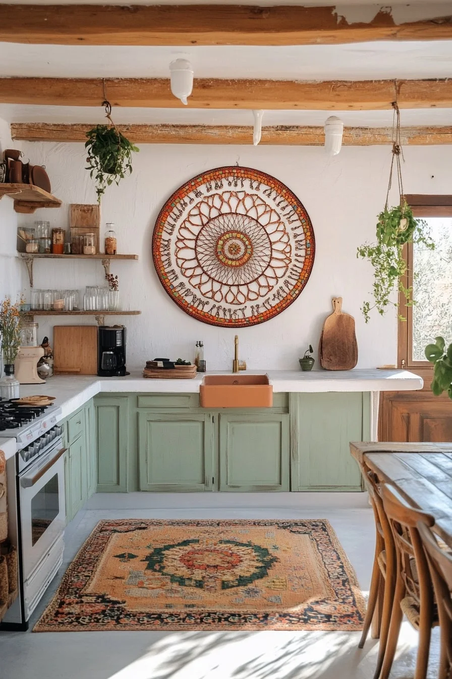 37. Oversized Dreamcatcher or Wall Hanging as Art