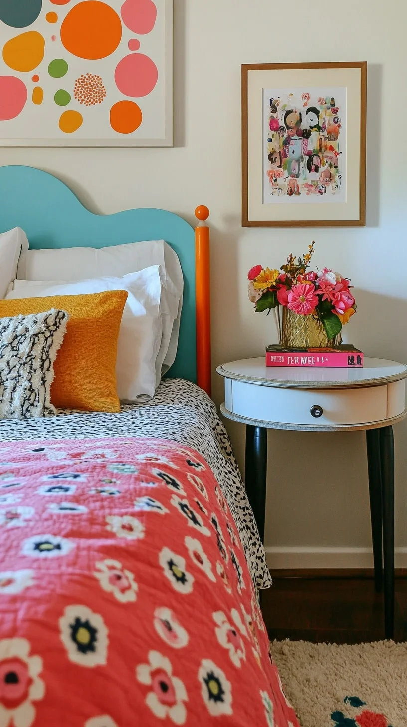 Painted Headboard Illusion