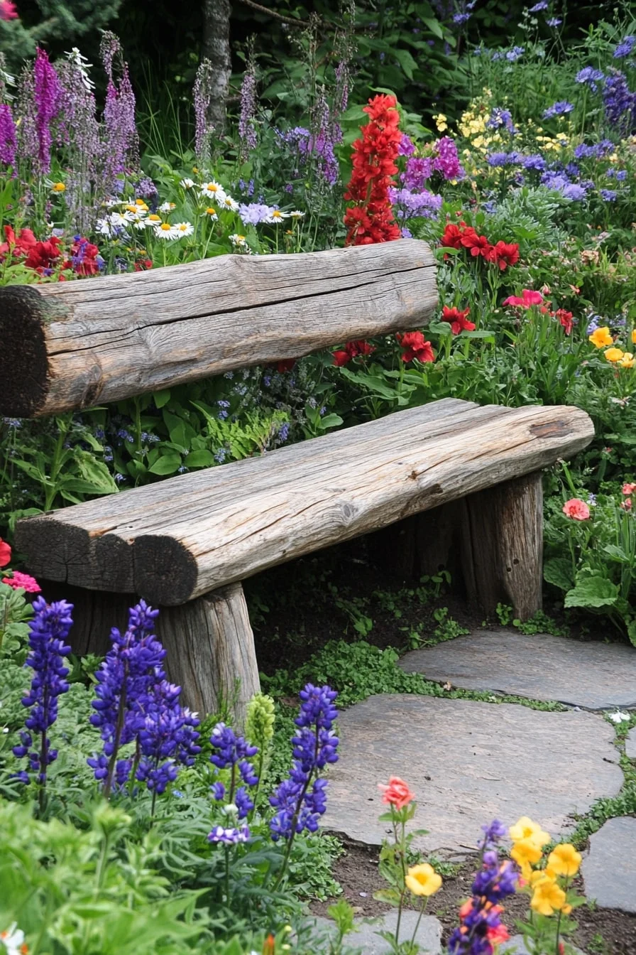 Reclaimed Timber Bench