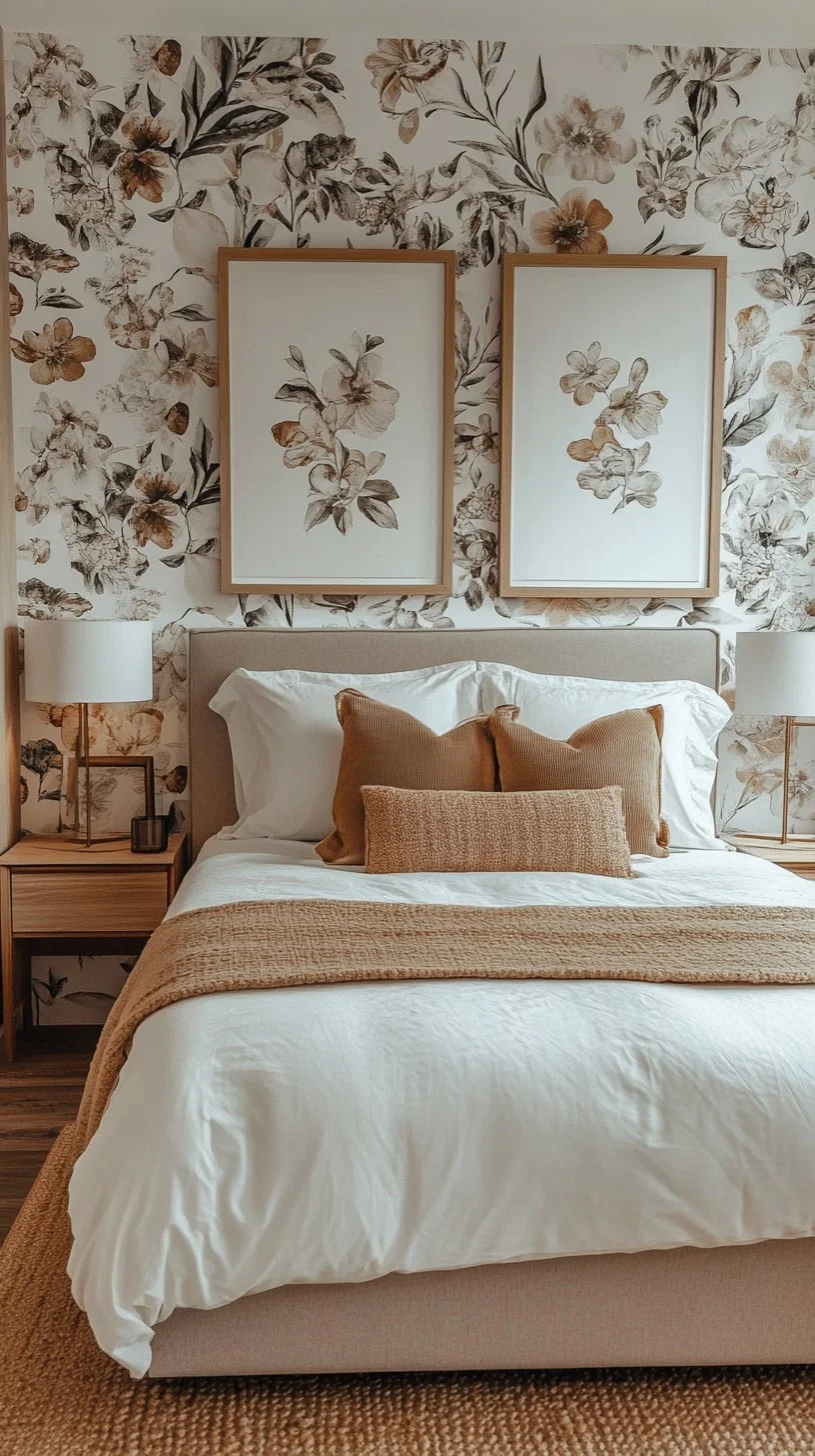 Removable Wallpaper Feature Wall
