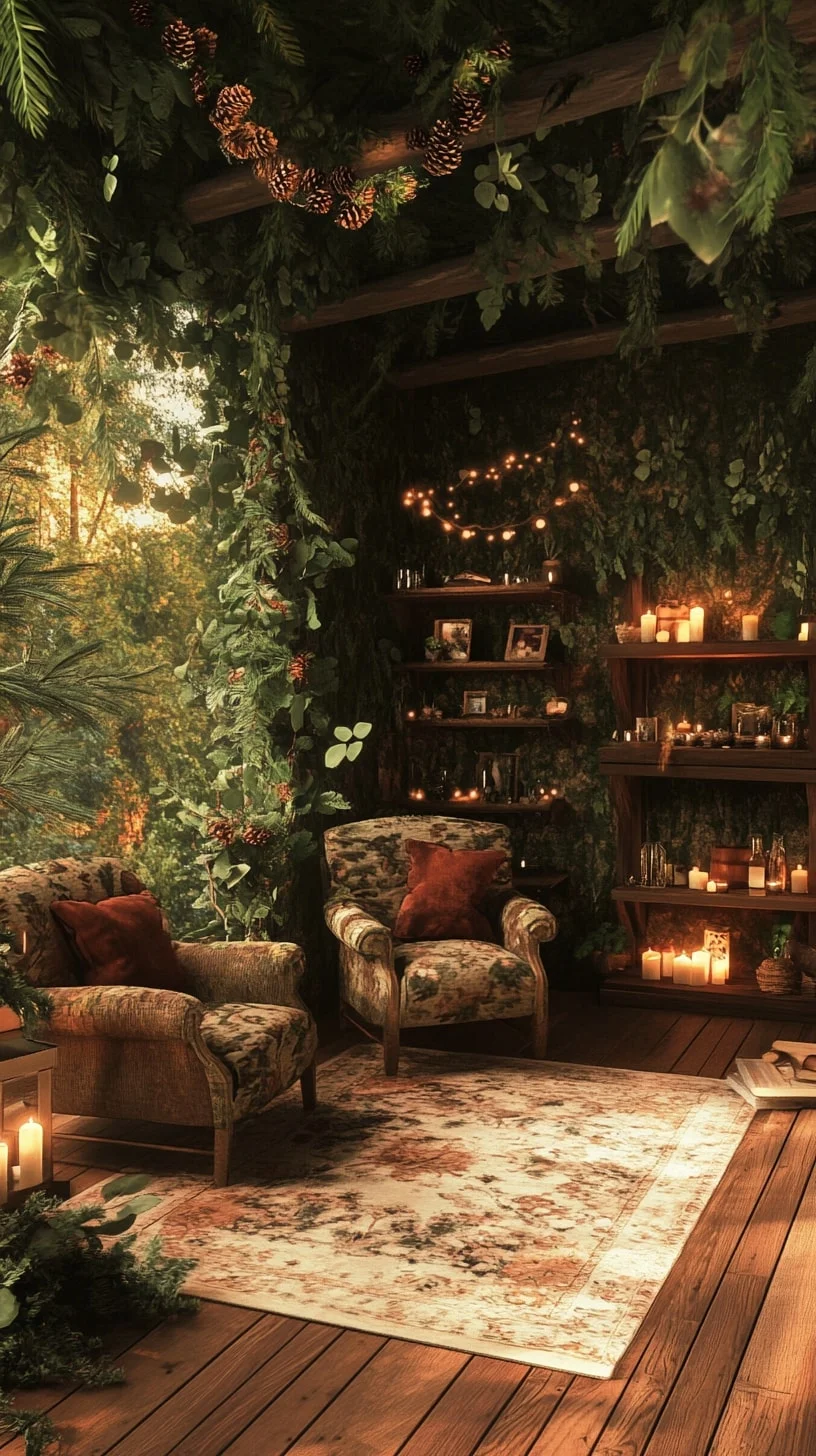 Romantic Woodland Corner