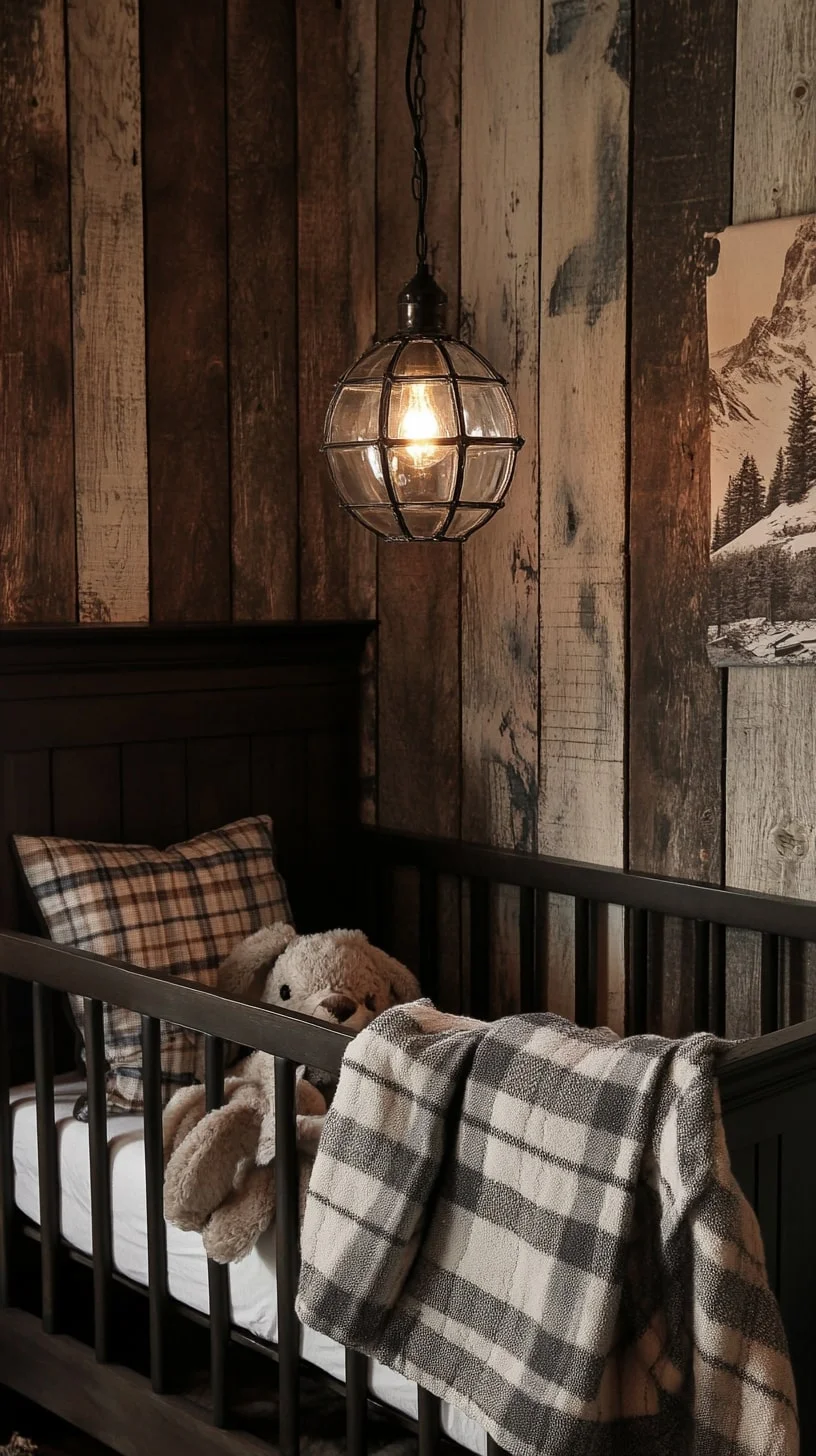 Rustic Moody Lodge Nursery