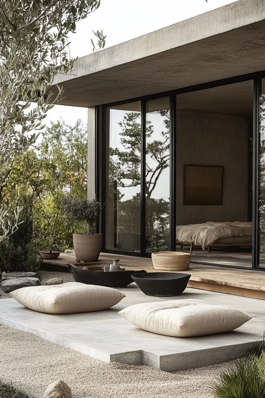 Sand Tones with Charcoal Accents