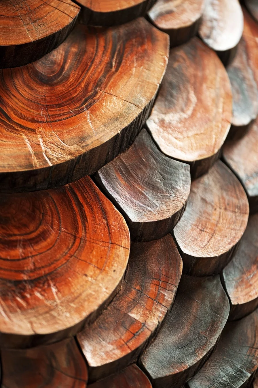 29. Saw-Cut Timber Slices