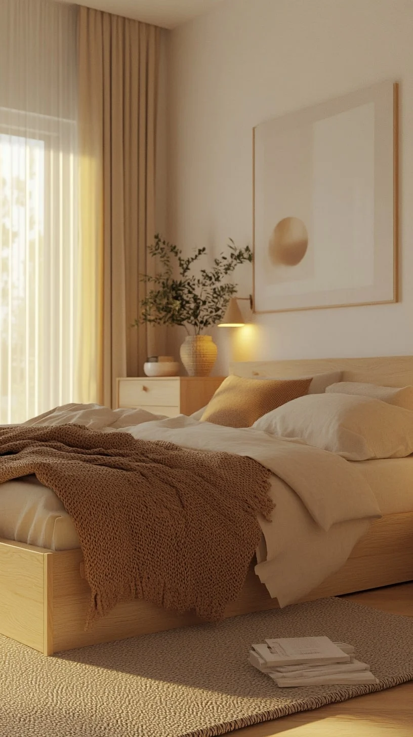 Scandinavian Earthy Bedroom Ideas