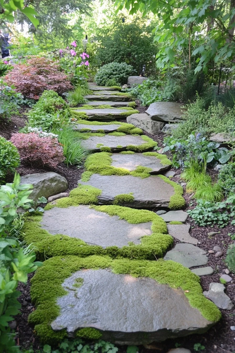 9. Stone Bed with Moss Growth
