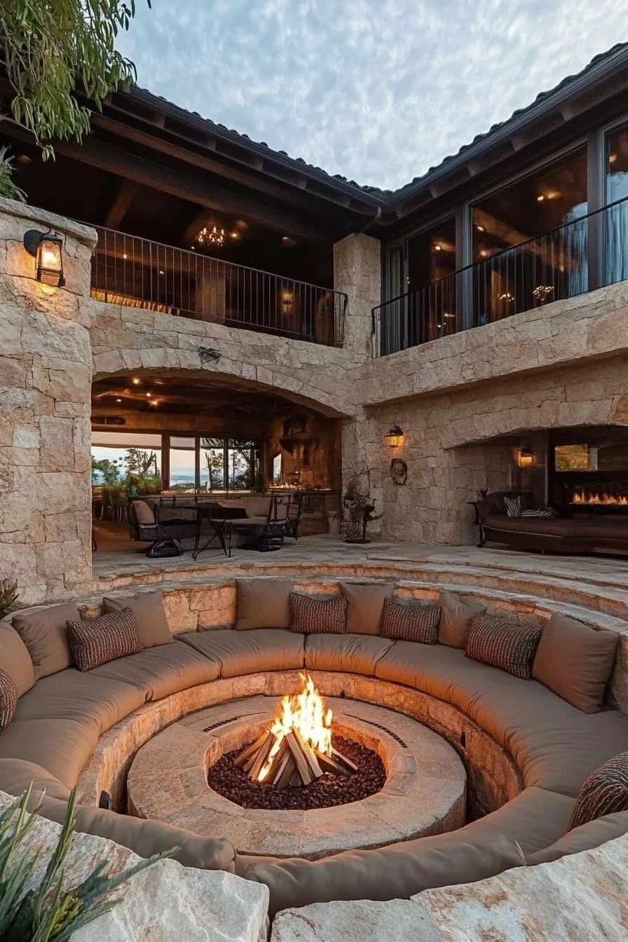 Sunken Lounge Area