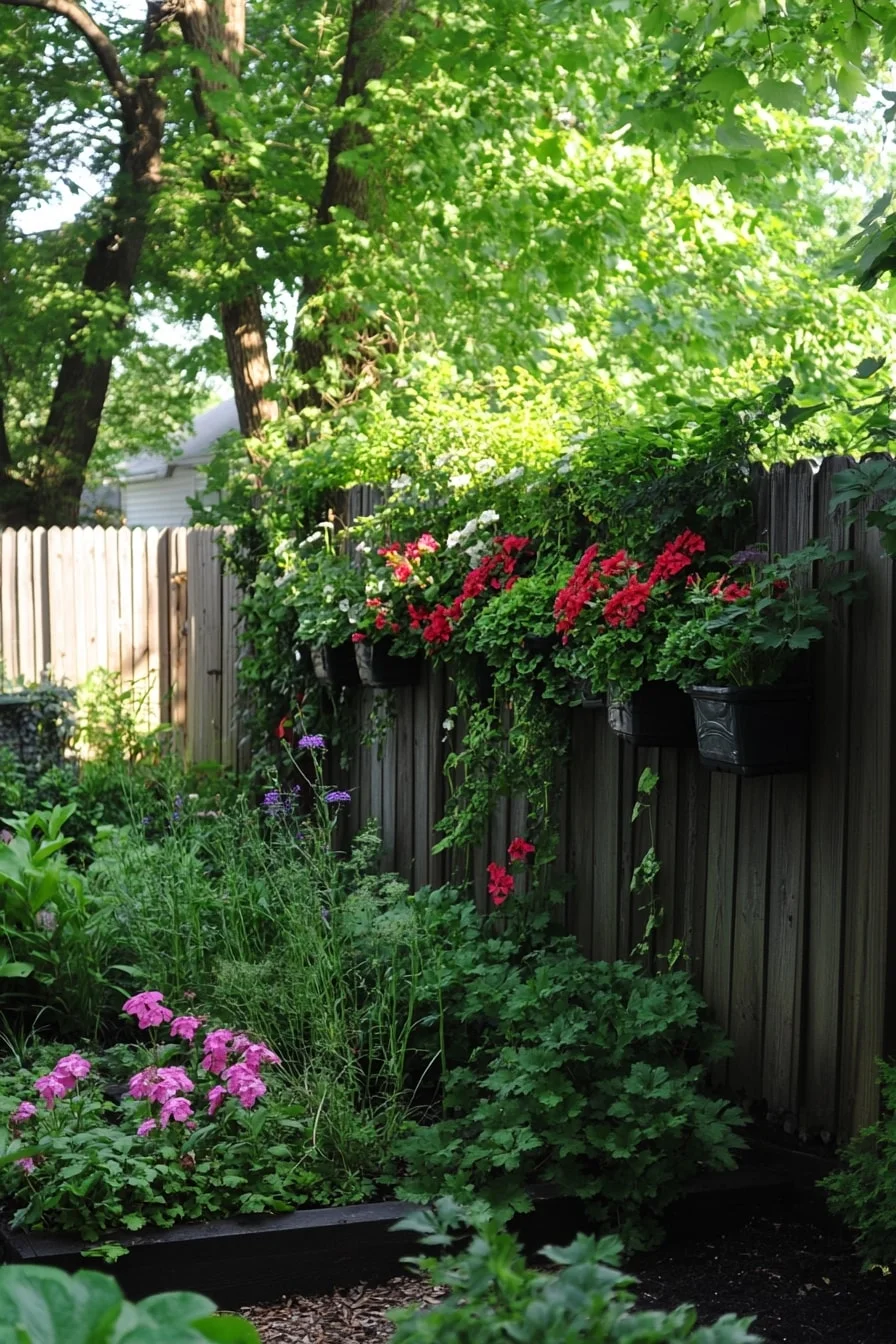11. Vertical Garden Wall with Base Bed